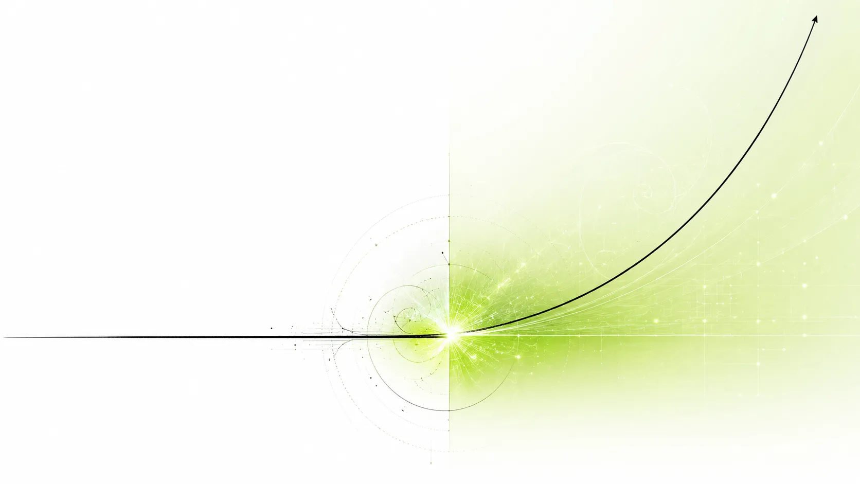 The beginning of the exponential